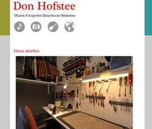 Don Hofstee website